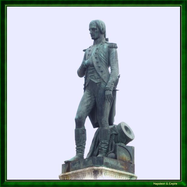 Statue of Napoleon Bonaparte in Auxonne