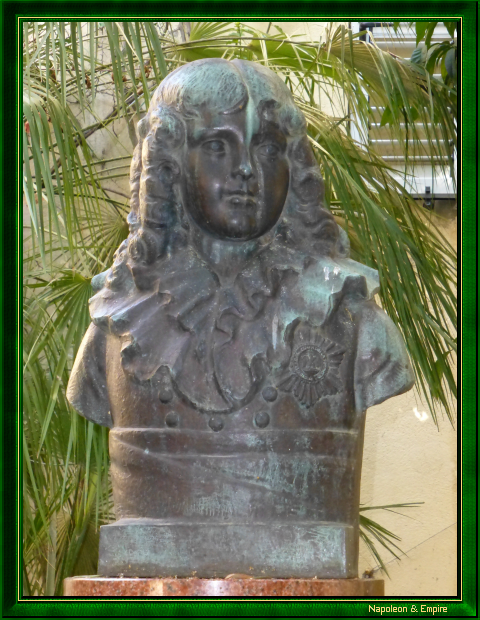Buste du Roi de Rome, par  E.-J. Vezien