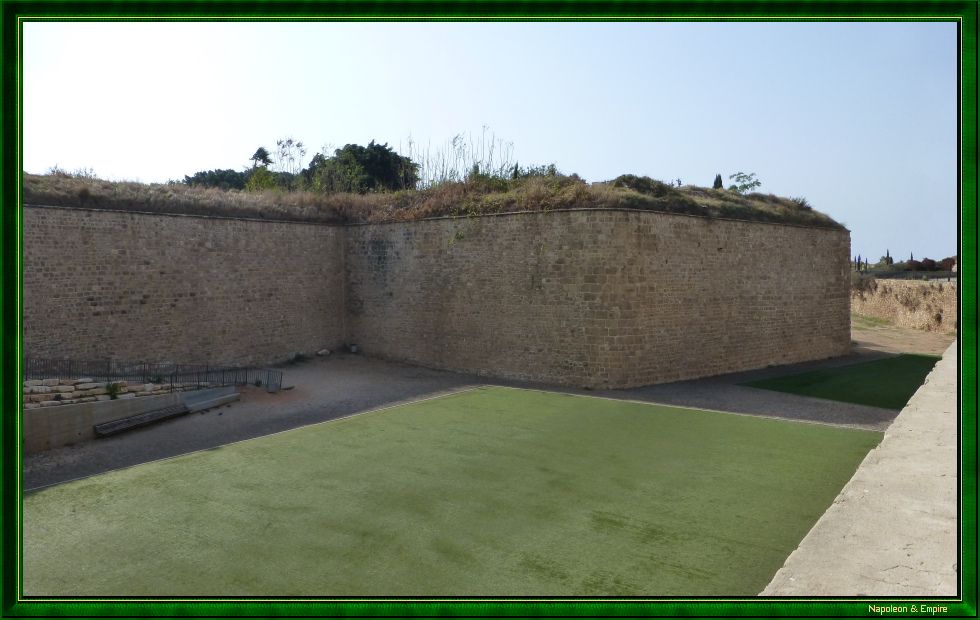 Les fortifications d'Acre, vue 3