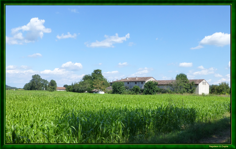 Ferme au pied du Monte Medolano