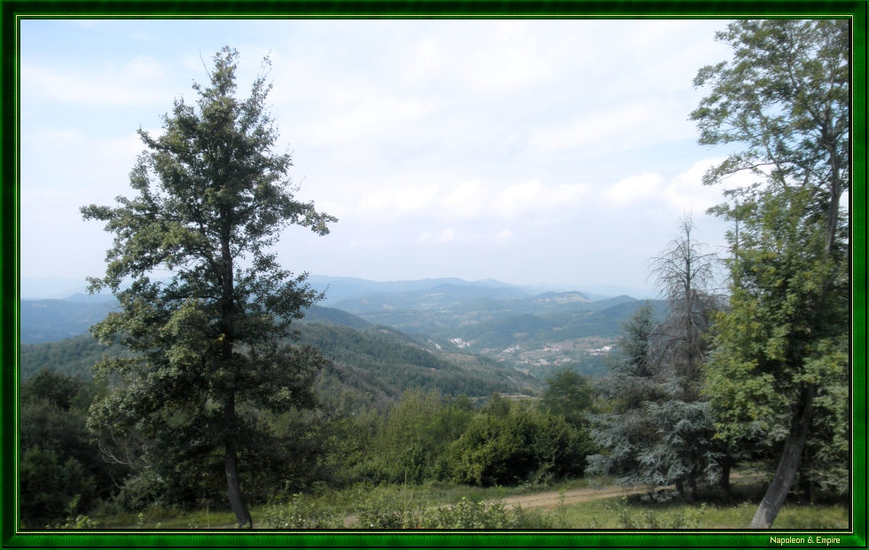 Panorama depuis le Château de Cosseria, vue 5