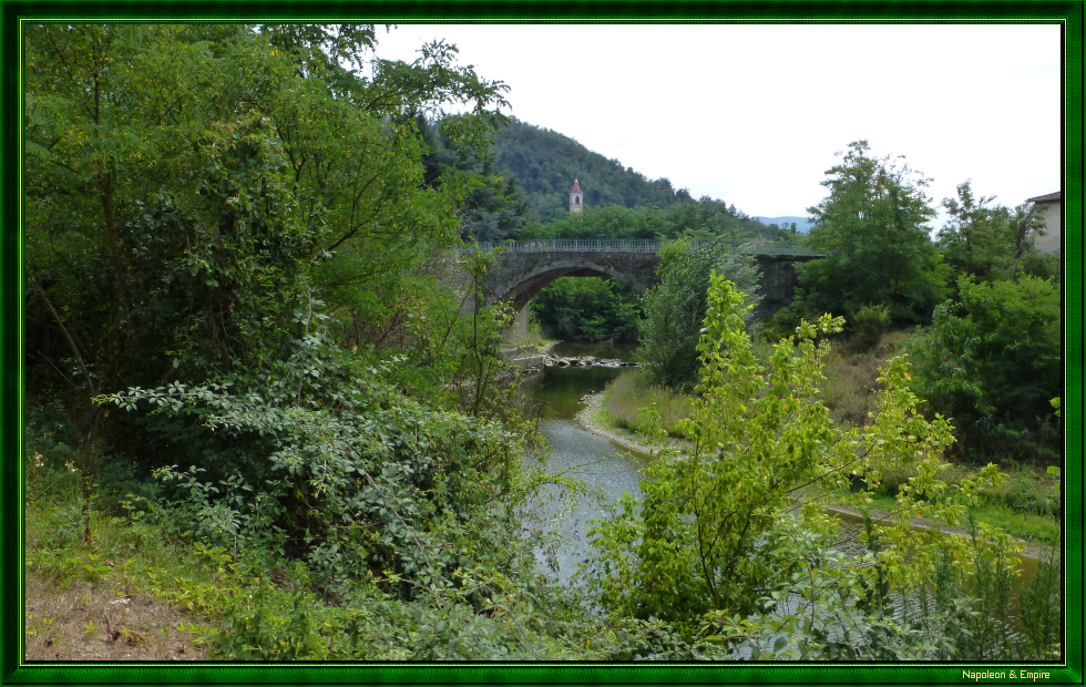 Le pont sur la Bormida à Dego