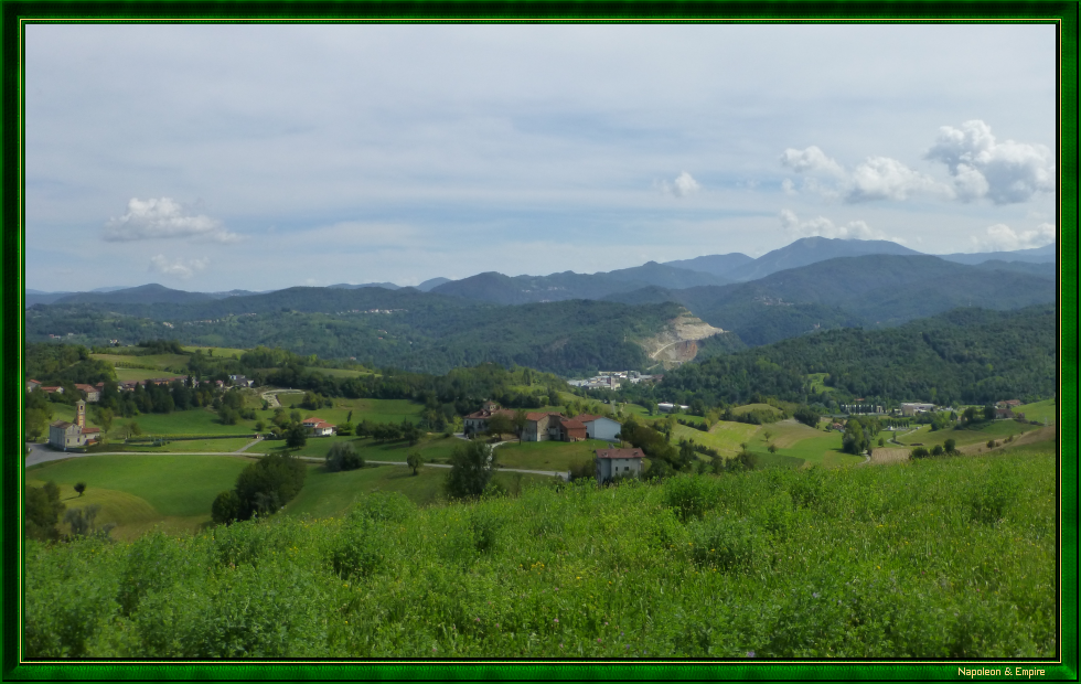 Panorama from the Bric della Guardia, view 2