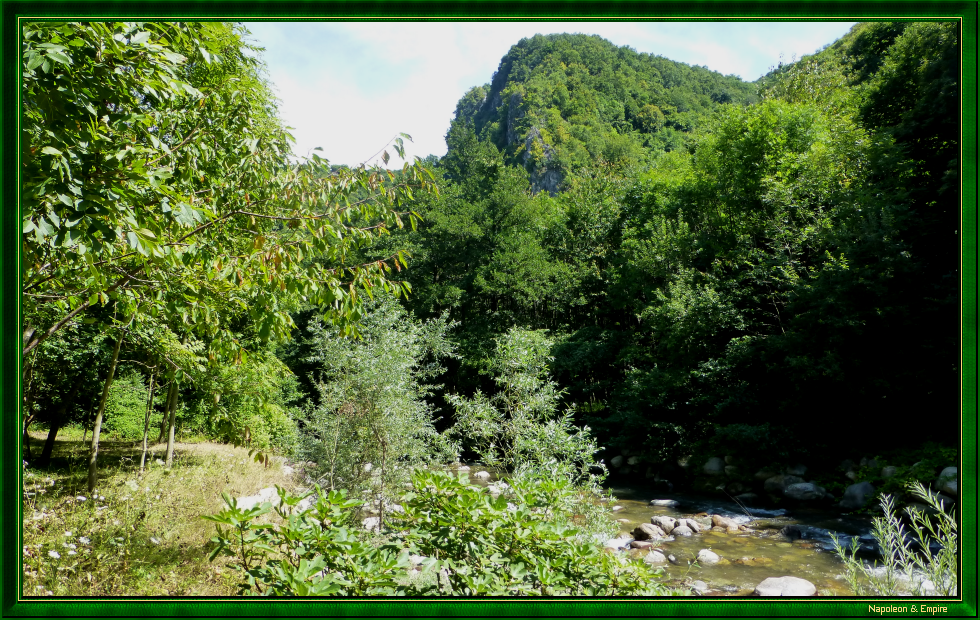 Corsaglia river gorge