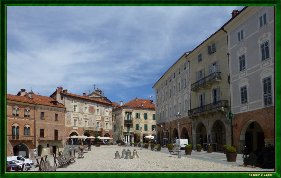 The Piazza Maggiore in Mondovì