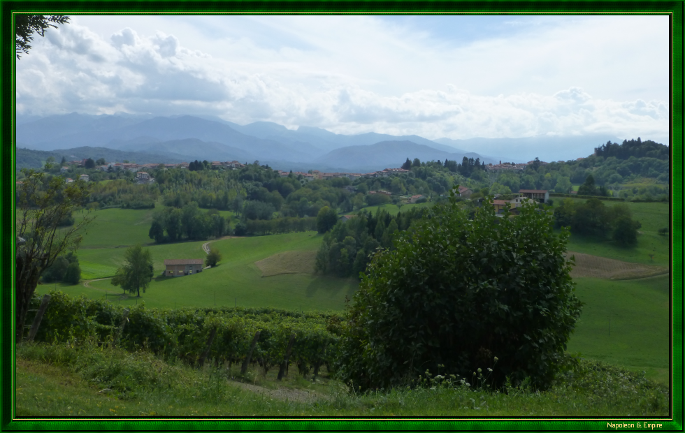 Autre vue depuis la Cascina del Vescovo