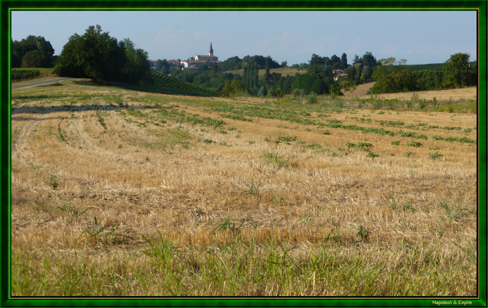 Les hauteurs de Casteggio, vue 2