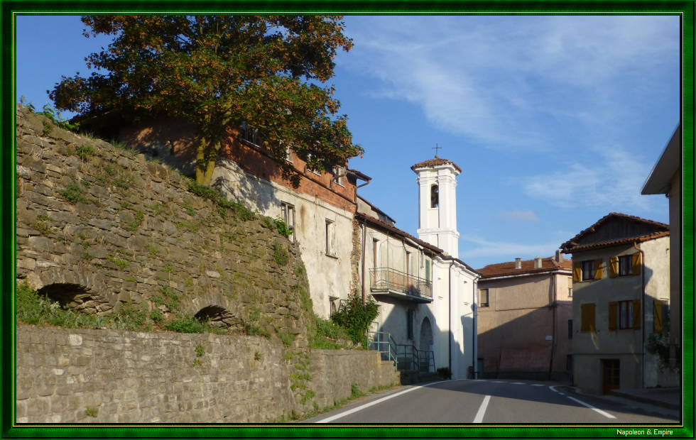 Rue principale de Montezemolo