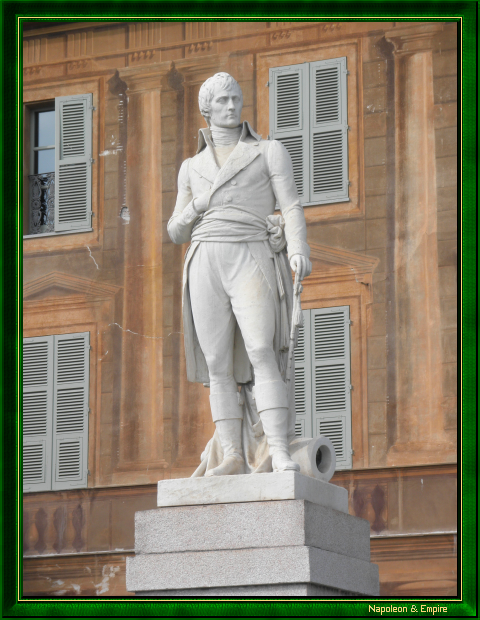 Statue of Napoleon Bonaparte in Spinetta Marengo