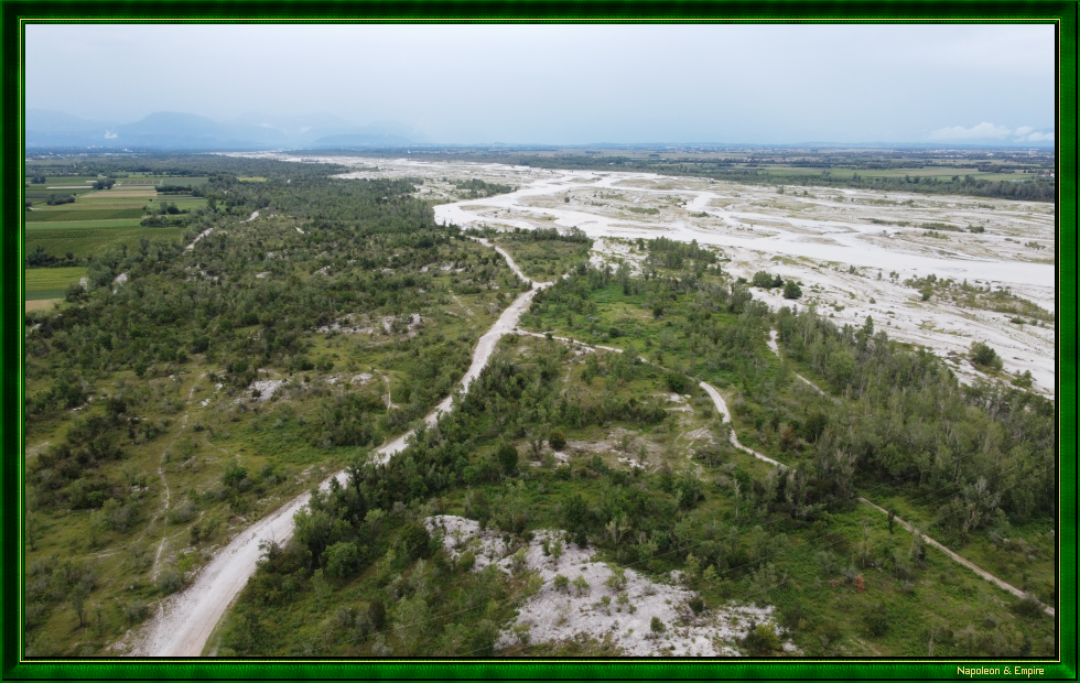 La rive droite du Tagliamento, vue 1