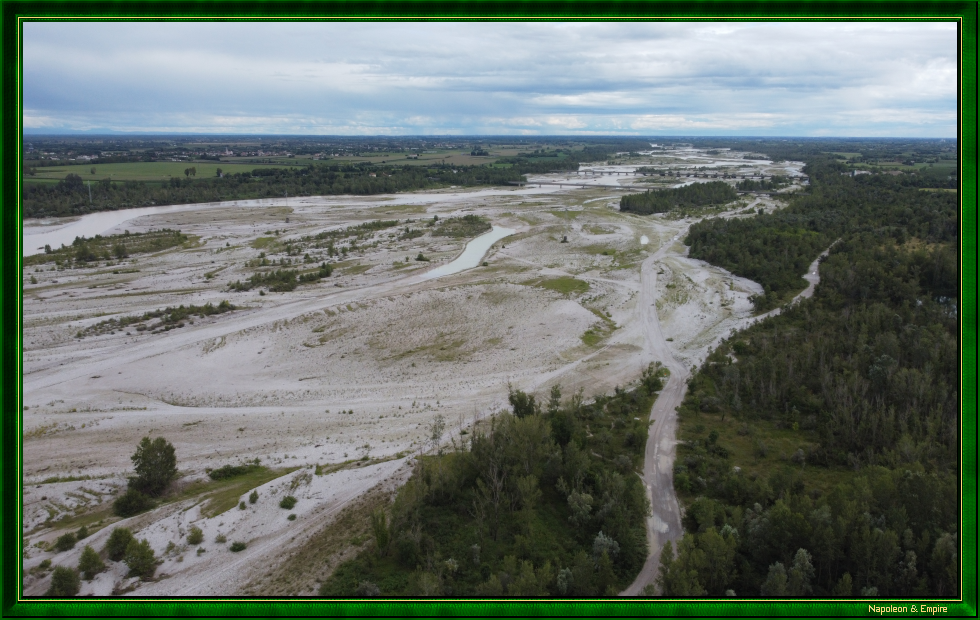 La rive droite du Tagliamento, vue 3