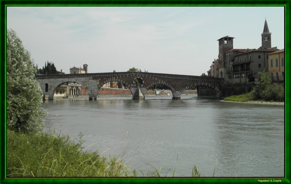 The stone bridge of Verona
