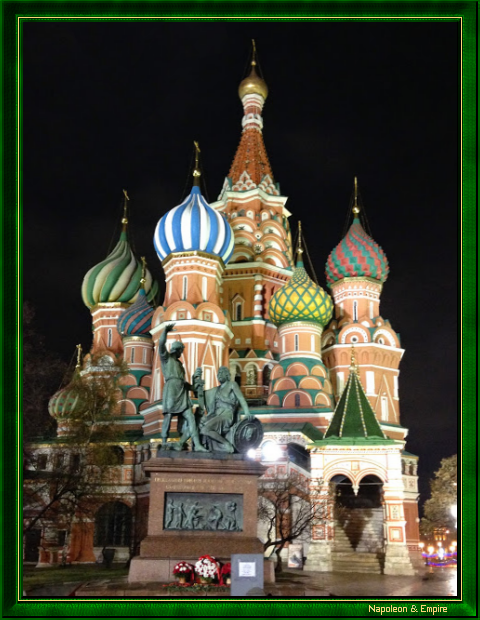 La Cathédrale Saint-Basile-le-Bienheureux à Moscou