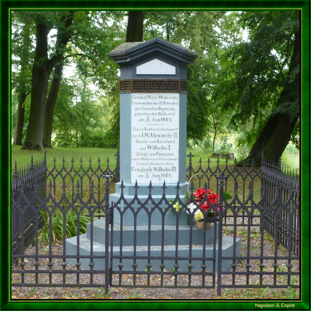 Monument au général Mazowski à Friedland (vue numéro 2)
