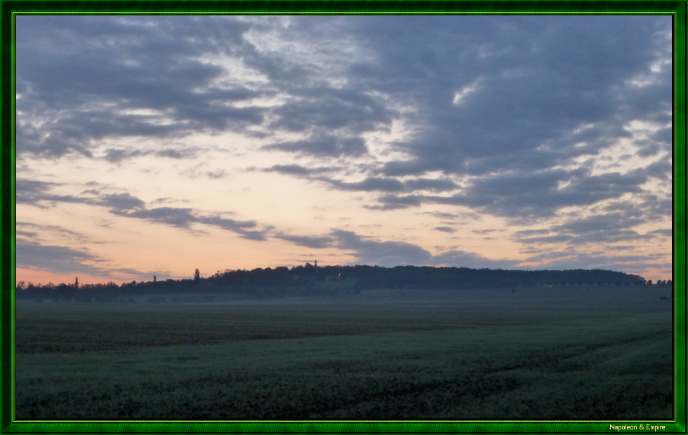Sunrise on the Pratzen plateau (view number 1)