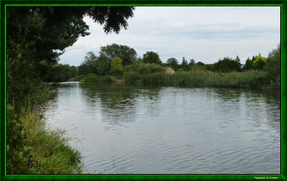 La rivière Thaya près de Znaim