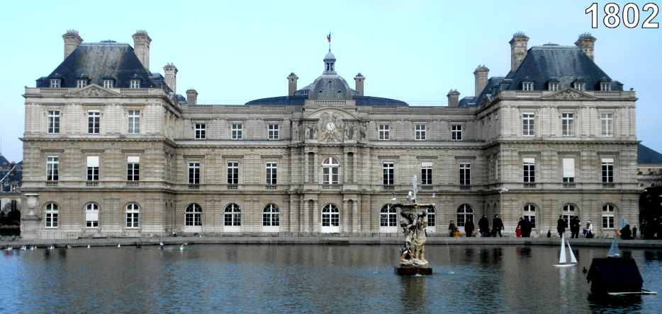 Le Palais du Luxembourg à Paris
