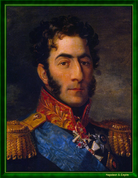 "Prince Pyotr Ivanovich Bagration", by George Dawe (St James's, Westminster 1781 - Kentish Town 1829).