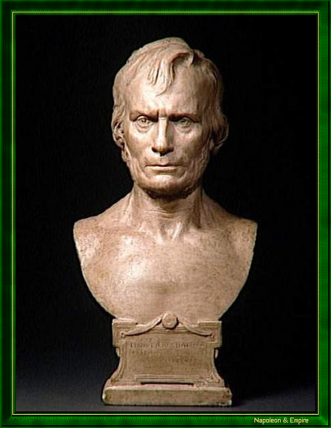 "Louis-Pierre Baltard". Buste par Eugène Guillaume (1822-1905)