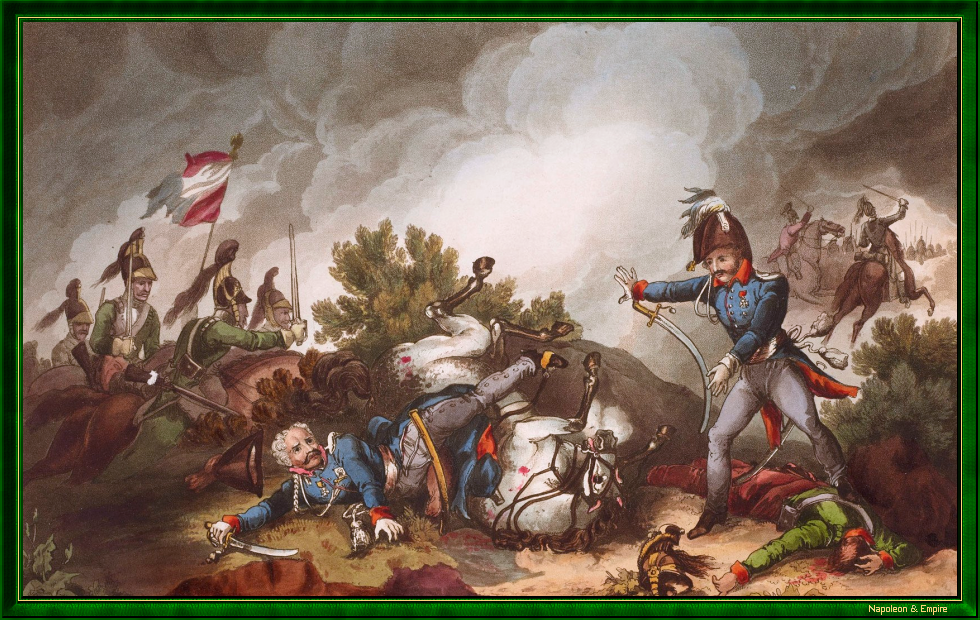  Marshal Blücher unhorsed during the battle of Ligny