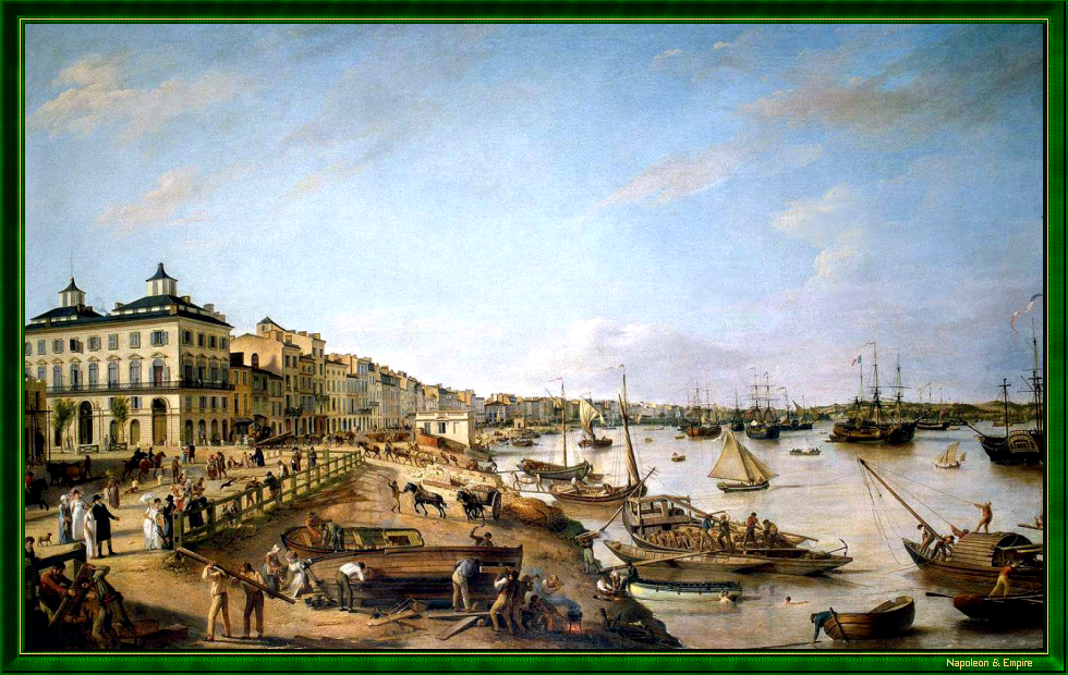 Le port de Bordeaux, par P. Lacour