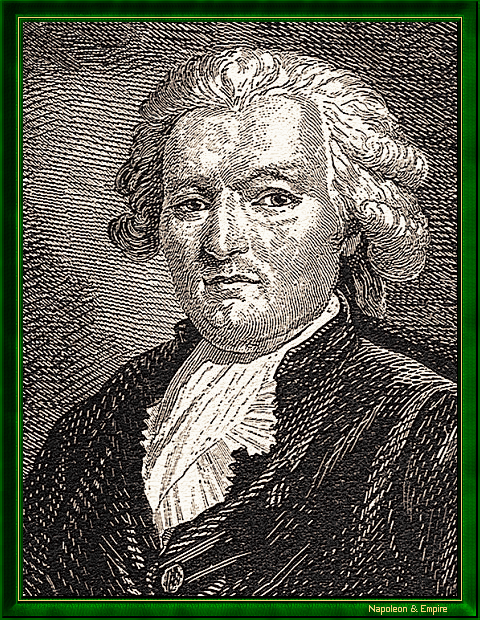 "Jean-Anthelme Brillat-Savarin". Gravure du XIXème siècle.