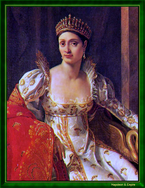 "Elisa Bonaparte", par Marie Guilhelmine Benoist (Paris 1768 - Paris 1826).