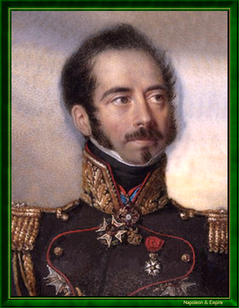 "Baron Gaspard Gourgaud". Anonymous, XIXth century. 