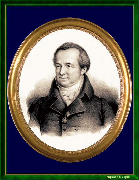 Jean Noël Hallé. Gravure anonyme.