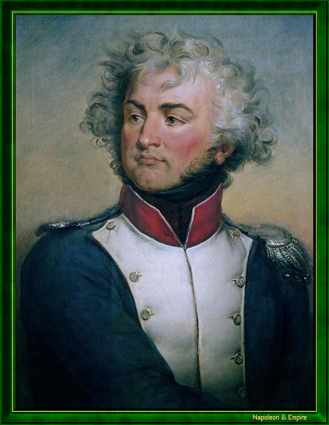 Jean-Baptiste Kléber, lieutenant-colonel in the 4th battalion of Haut-Rhin in 1792 (1753-1800), oil on canvas by Paulin-Guérin