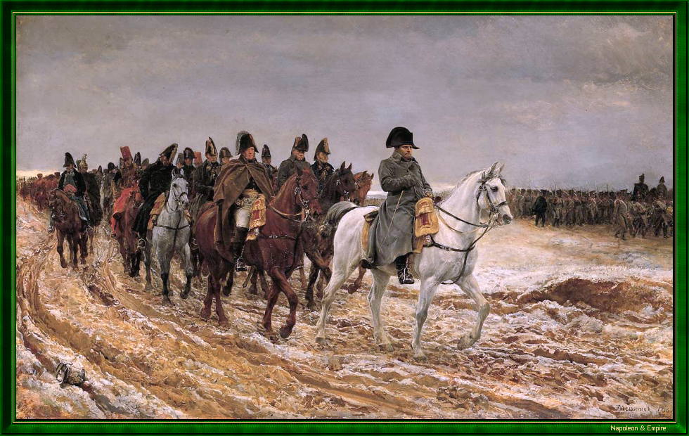 Batailles napoléoniennes - Tableau de la bataille de Laon - 