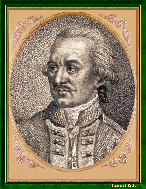 Anton Lipthay de Kisfalud et Lubelle. 18th century anonymous engraving.
