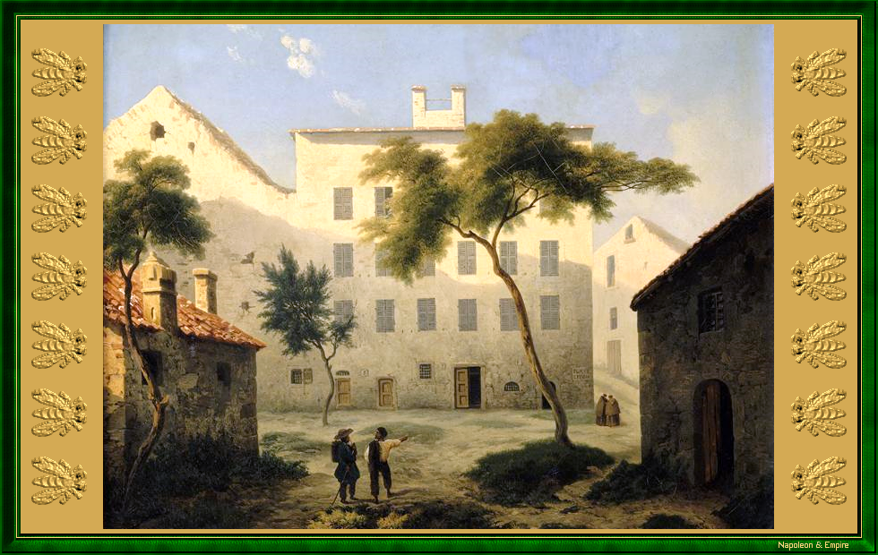Maison natale de Napoléon Ier à Ajaccio, par L.A. Daligé de Fontenay