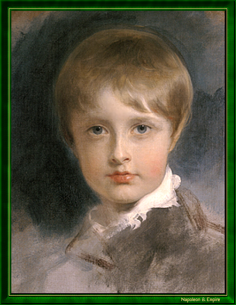 "Napoleon-François-Charles-Joseph Bonaparte (1811-1832), King of Rome", painted 1819 by Sir Thomas Lawrence (Bristol 1769 - London 1830).