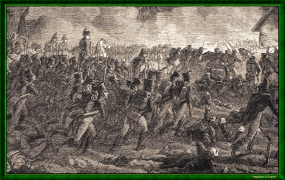 Napoleonic Battles - Picture of the battle of La Rothière - 