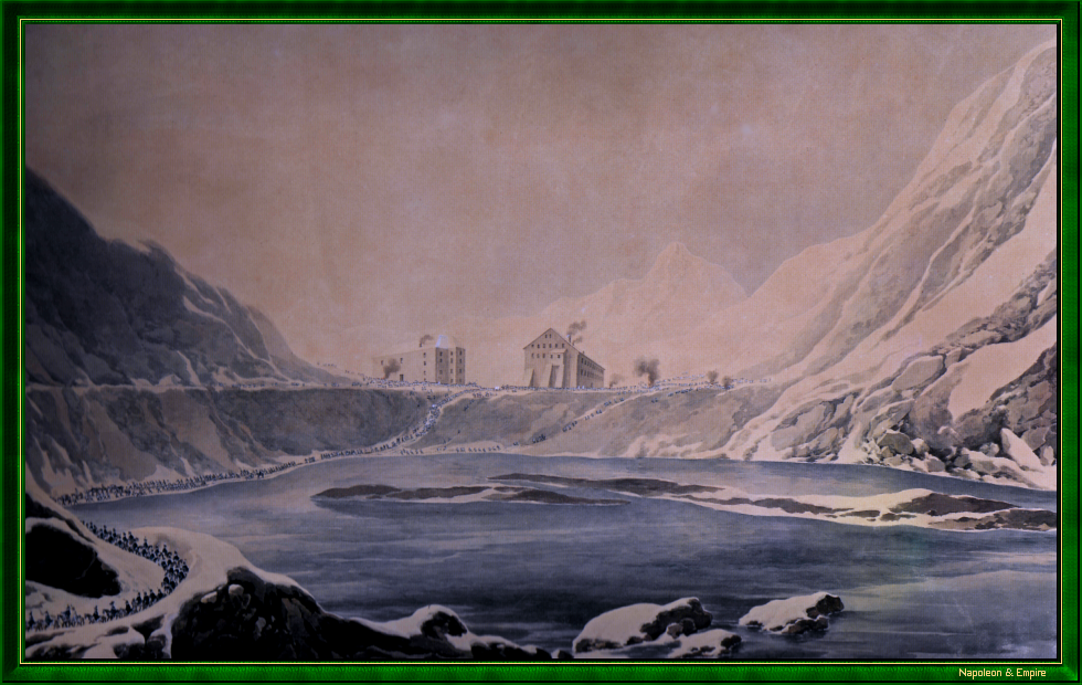Col du Saint-Bernard, par G.P. Bagetti