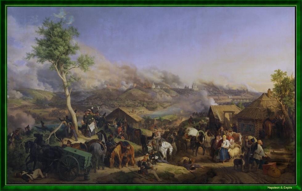 The Battle of Smolensk, by P. von Hess