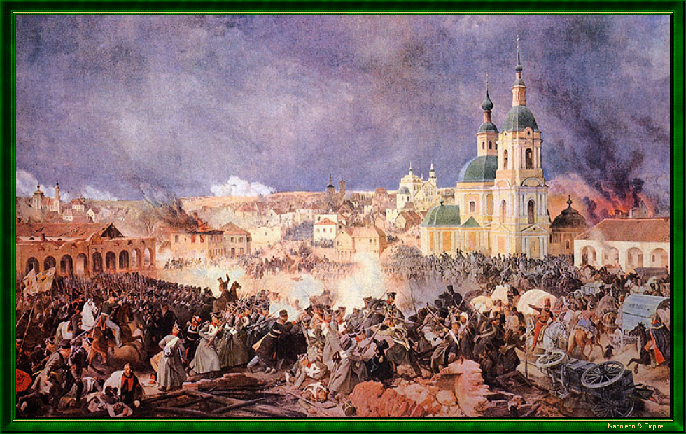 La Bataille de Vyazma, par P. von Hess
