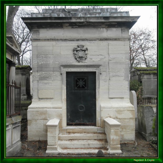 Tombe d'Adolphe Edouard Casimir Joseph Mortier